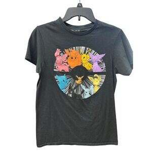 2023 Pokemon Hybrid Apparel Tshirt Men's‎ Small Black Anime 100% Cotton